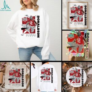 CJ Donaldson Ohio State Buckeyes football 90s style shirt_11zon