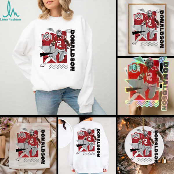 CJ Donaldson Ohio State Buckeyes football 90s style shirt_11zon