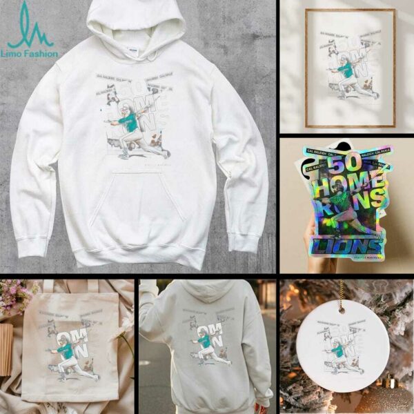 Cal Raleigh 50 home runs Seattle Mariners shirt