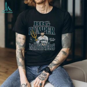 Cal Raleigh Navy Seattle Mariners Player Graphic T Shirt