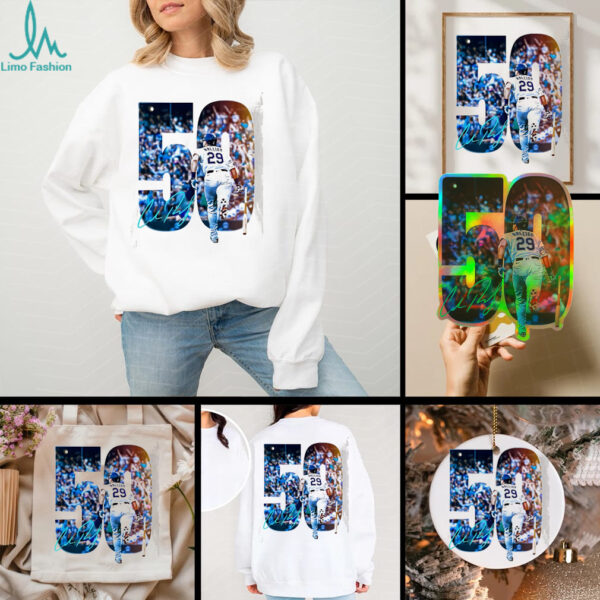 Cal Raleigh is the First Catcher with a 50 Homer Season Seattle Mariners signature shirt