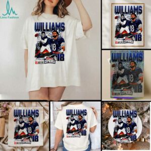 Caleb Williams player Chicago Bears NFL Planet Euphoria graphic shirt
