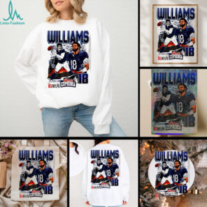 Caleb Williams player Chicago Bears NFL Planet Euphoria graphic shirt