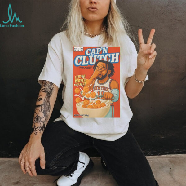 Captain Clutch Jalen Brunson Knicks Shirt