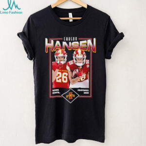 Carson Hansen Iowa State Cyclones cards caroon shirt
