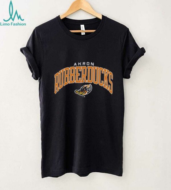 Champion Akron RubberDucks Black Jersey Short Sleeve T Shirt