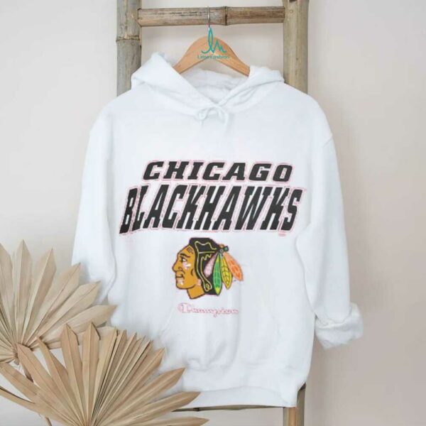 Champion Red Chicago Blackhawks T Shirt