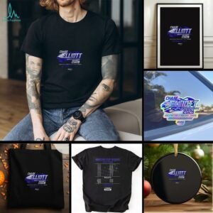 Chase Elliott Hendrick Motorsports team collection 2026 schedule shirt