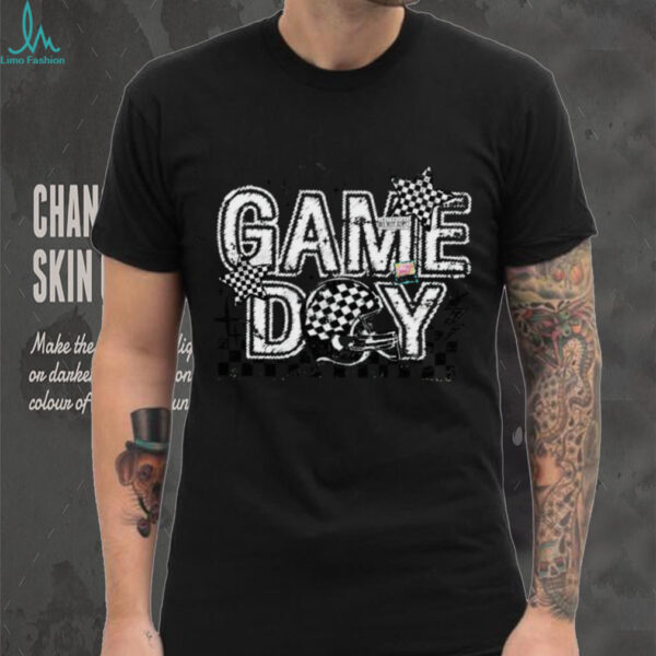 Checkered Game Day Football Trendy Shirt