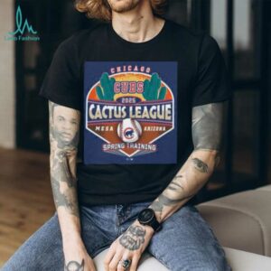 Chicago Cubs 2025 Spring Training Cactus Royal Franklin '47 T Shirt
