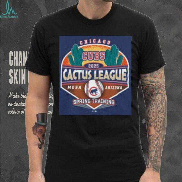 Chicago Cubs 2025 Spring Training Cactus Royal Franklin ’47 T Shirt