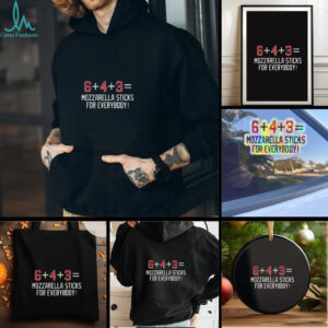 Chicago Cubs 6 plus 4 plus 3 equal Mozzarella sticks for everybody shirt