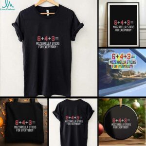Chicago Cubs 6 plus 4 plus 3 equal Mozzarella sticks for everybody shirt