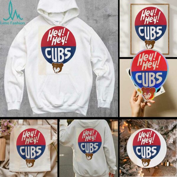 Chicago Cubs hey hey Cubs IYKYK logo shirt