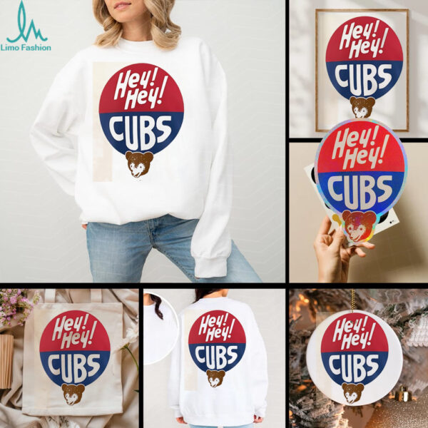 Chicago Cubs hey hey Cubs IYKYK logo shirt
