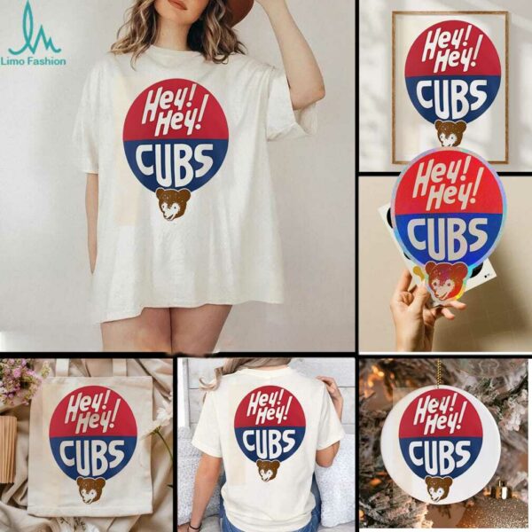 Chicago Cubs hey hey Cubs IYKYK logo shirt