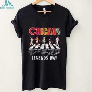 Chicago sports teams players legends way Abbey Road shirt