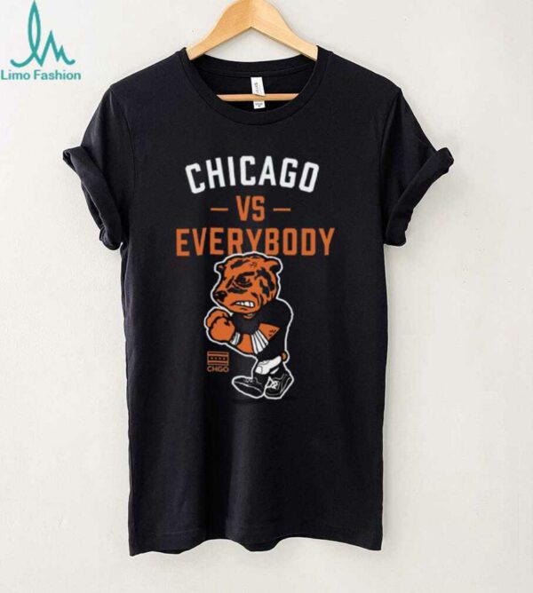 Chicago vs Everybody Navy T Shirt