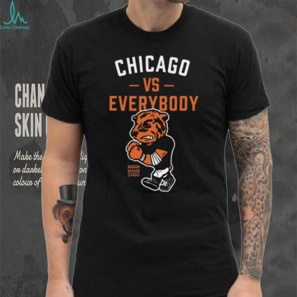 Chicago vs Everybody Navy T Shirt