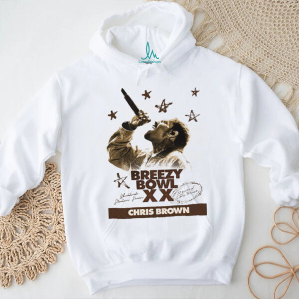 Chris Brown Breezy Bowl XX Album Shirt