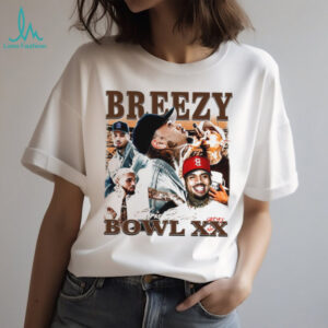 Chris Brown Tour 2025 Breezy Bowl XX T Shirt