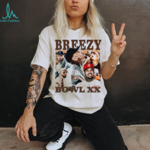 Chris Brown Tour 2025 Breezy Bowl XX T Shirt