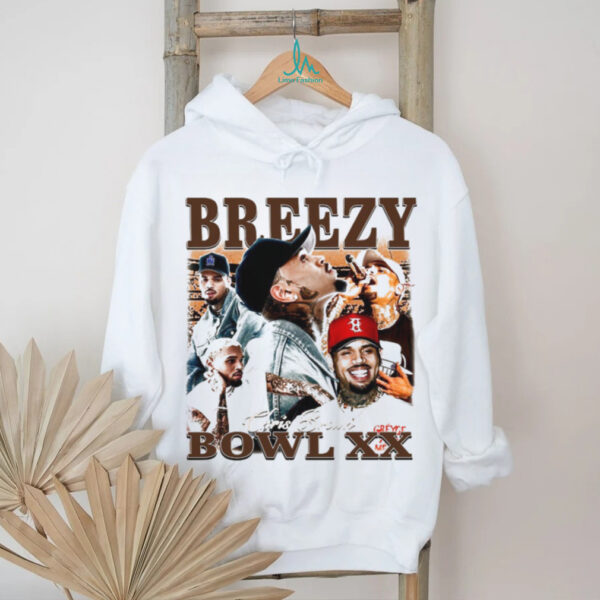 Chris Brown Tour 2025 Breezy Bowl XX T Shirt