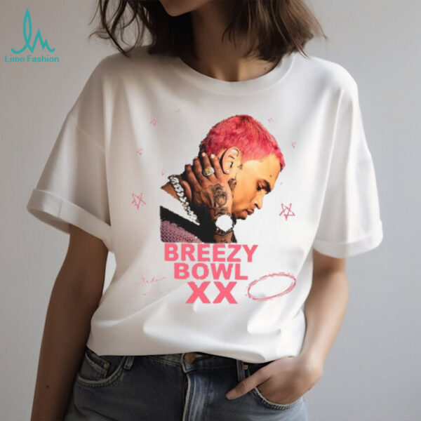 Chris Brown Tour Breezy Bowl XX Concert Retro 2025 Shirt