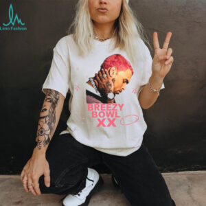 Chris Brown Tour Breezy Bowl XX Concert Retro 2025 Shirt