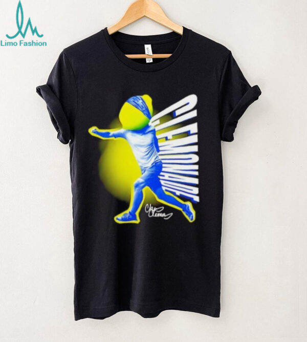 Chris Clemons Atlanta Hawks signature cartoon shirt