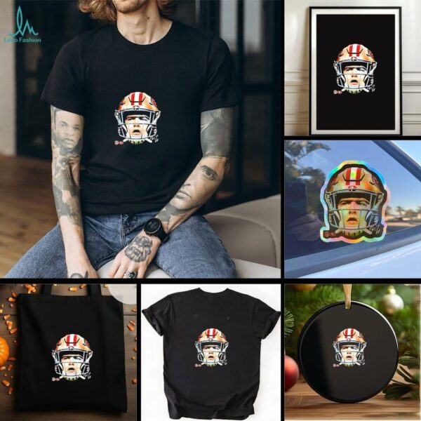 Christian McCaffrey 49ers Football Big Head Signature shirt