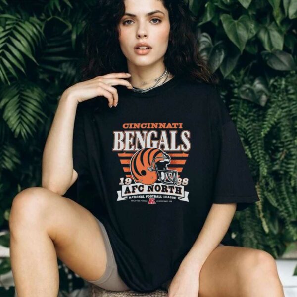 Cincinnati Bengals ’47 Stripe Splash Franklin Throwback T Shirt