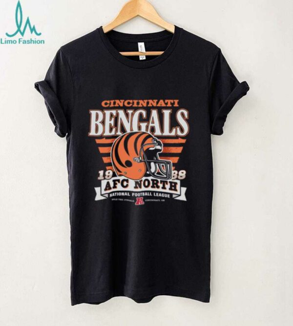 Cincinnati Bengals Stripe Splash Franklin Throwback T Shirt