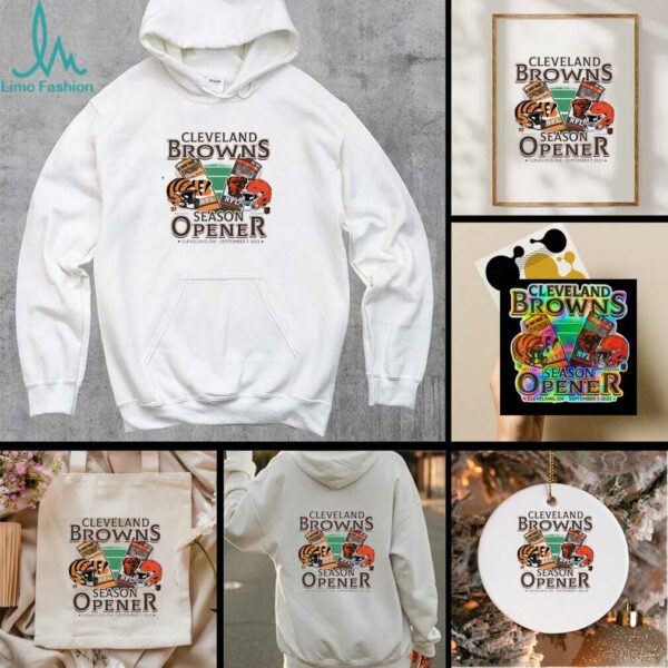 Cincinnati Bengals vs Cleveland Browns season opener Cleveland Oh September 7 shirt