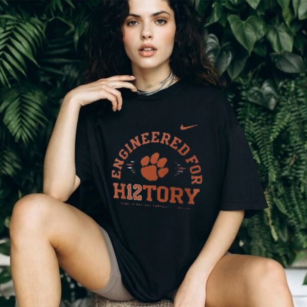 Clemson Tigers 2025 College Football Playoff Bound Engineered For History Men’s Nike College T Shirt