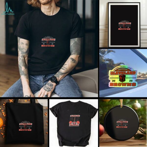 Cleveland Browns 2025 schedule helmets shirt