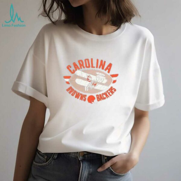 Cleveland Browns Carolina browns backers shirt