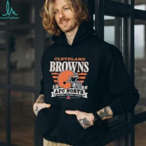 Cleveland Browns Stripe Splash Franklin Throwback T Shirt