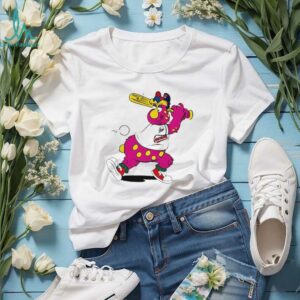 Cleveland Guardians Pink Mascot player shirt