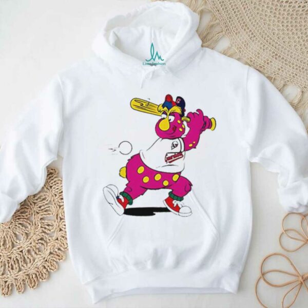Cleveland Guardians Pink Mascot player shirt