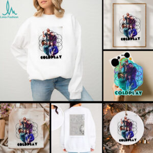 Coldplay 2025 2 Slide Music Of The Spheres Tour Shirt