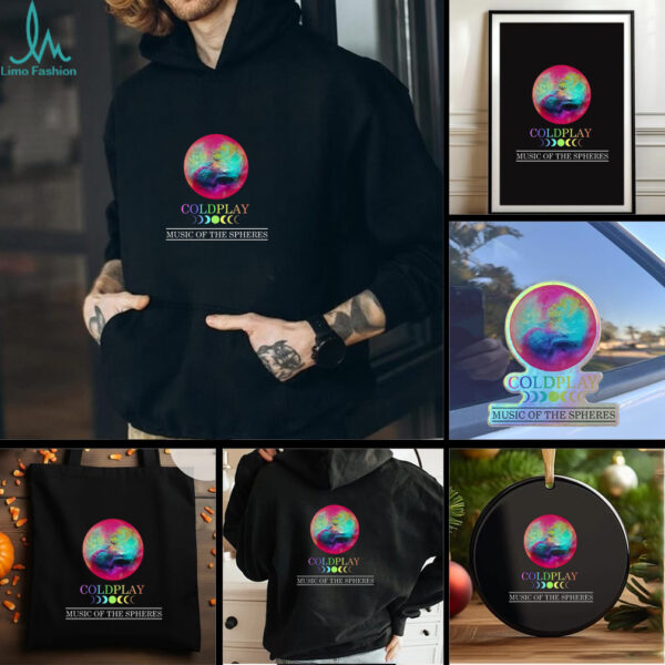 Coldplay Music Of The Spheres World Tour Concert T Shirt
