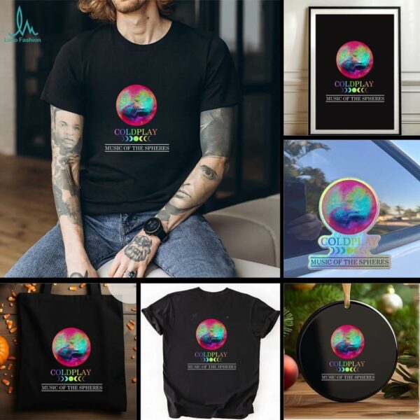 Coldplay Music Of The Spheres World Tour Concert T Shirt