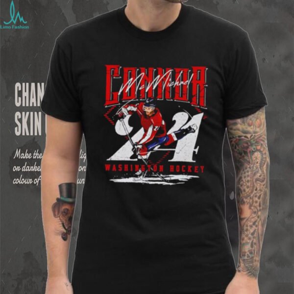 Connor McMichael Washington Player NHL signature shirt