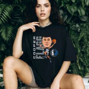 Cooper Flagg Dallas Mavericks Caricature T Shirt