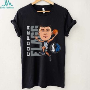 Cooper Flagg Dallas Mavericks Caricature T Shirt