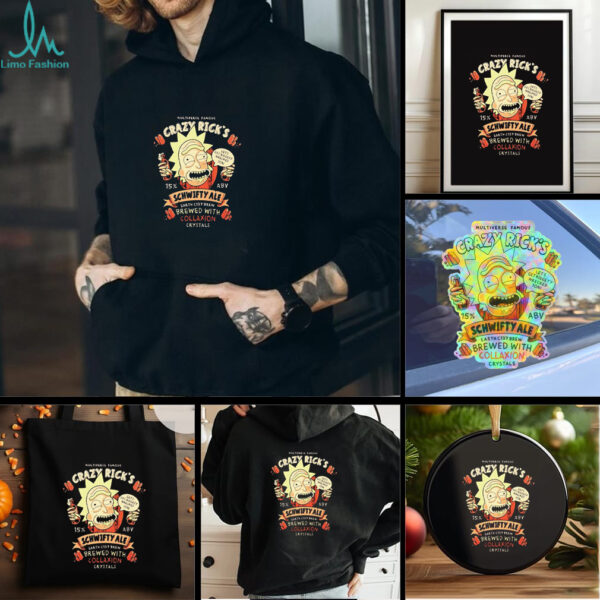 Crazy rick’s schwifty ale shirt