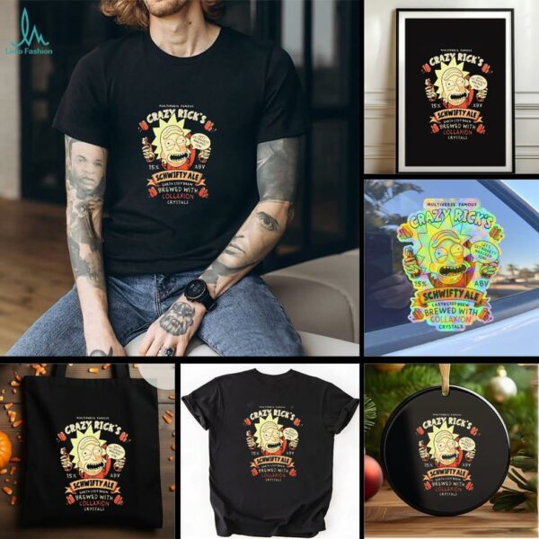 Crazy rick’s schwifty ale shirt
