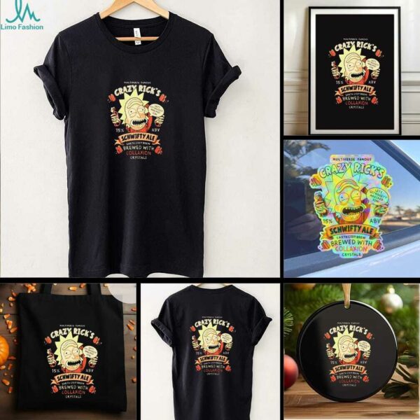 Crazy rick’s schwifty ale shirt