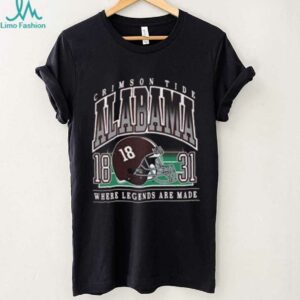 Crimson Alabama Crimson 1831 Where Legends Are Made Shirt